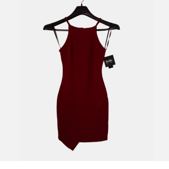 by & by Dresses & Skirts - By & By Womens Dress Size XS Sleeveless Wine Color Solid Liverpool Retail $49